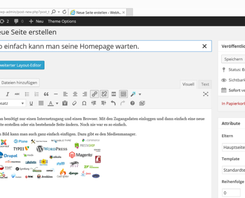wp-neue-seite